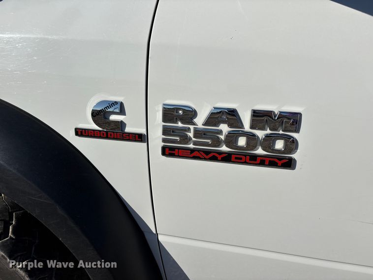 image for item DT0041 2016 RAM 5500 bucket truck