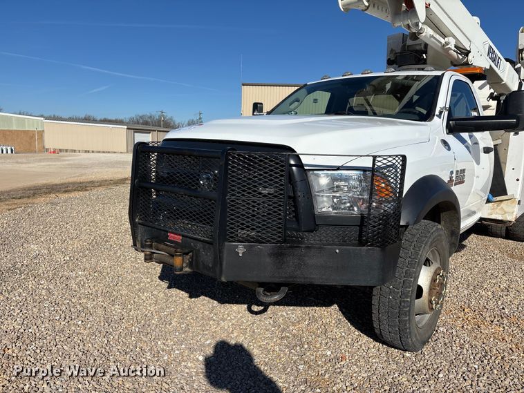 image for item DT0042 2018 RAM 5500 bucket truck