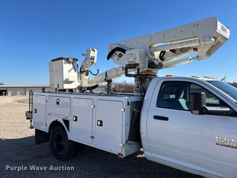 image for item DT0042 2018 RAM 5500 bucket truck