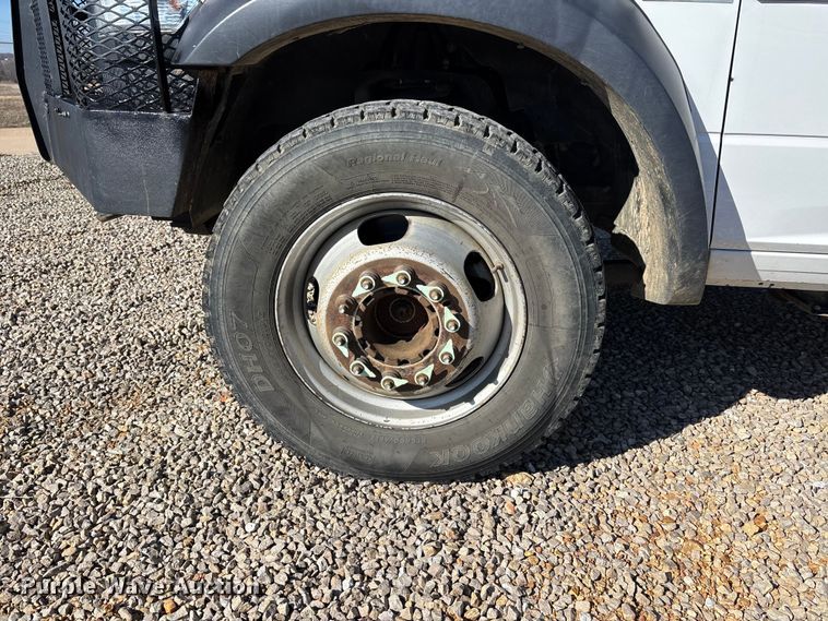 image for item DT0042 2018 RAM 5500 bucket truck