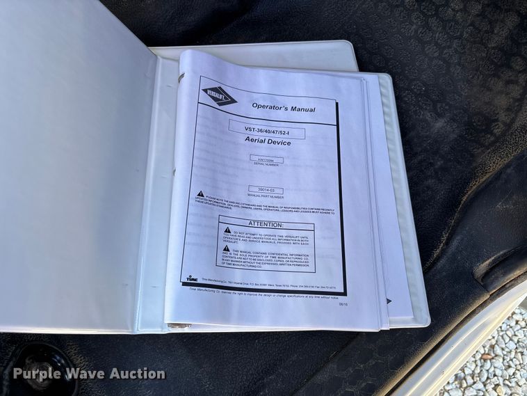 image for item DT0042 2018 RAM 5500 bucket truck