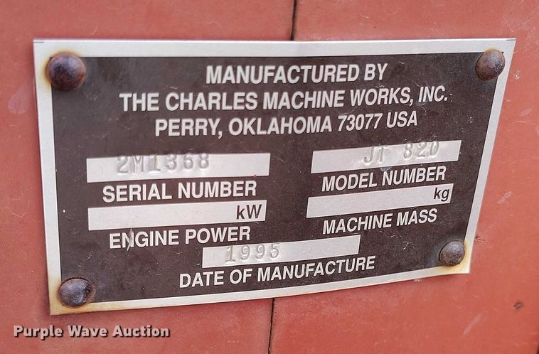 image for item DT0958 1995 Ditch Witch JT820 directional boring unit