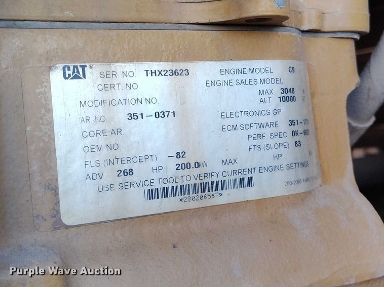 image for item DT0969 2008 Caterpillar 140M motor grader