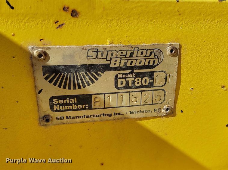 image for item DT0970 Superior DT80-CT broom