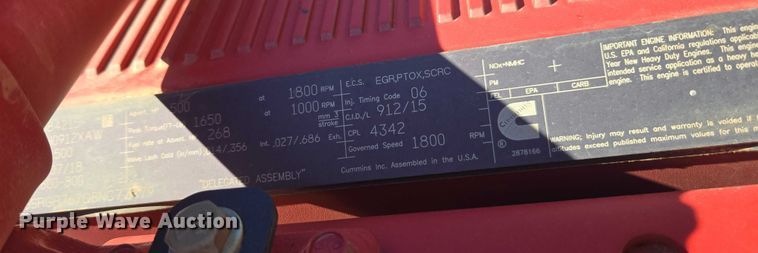 image for item DU2700 2019 Kenworth T880 dump truck