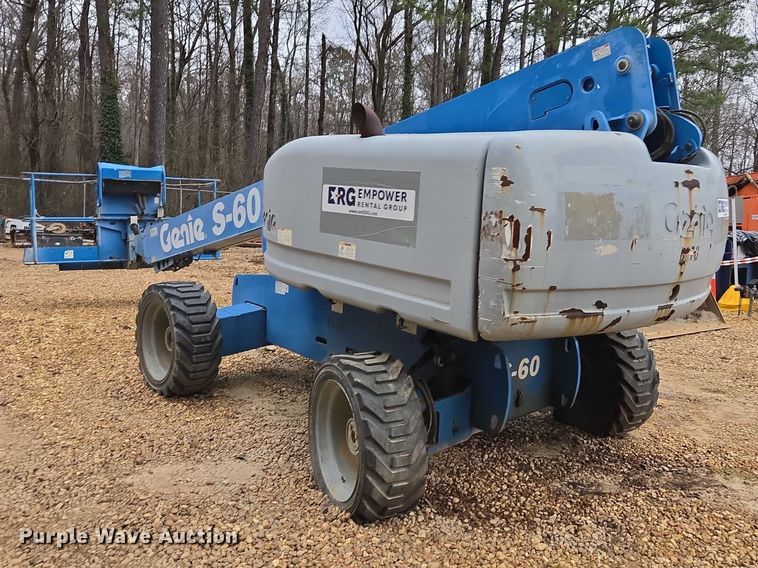 image for item DU2738 2014 Genie S-60X boom lift