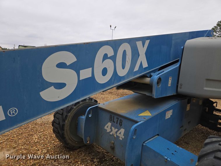 image for item DU2738 2014 Genie S-60X boom lift