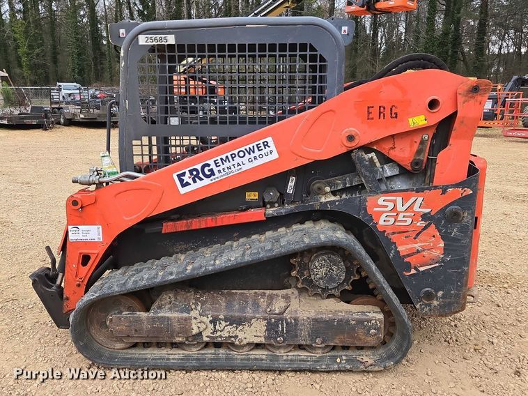 image for item DU2740 2020 Kubota SVL65-2 tracked skid steer loader