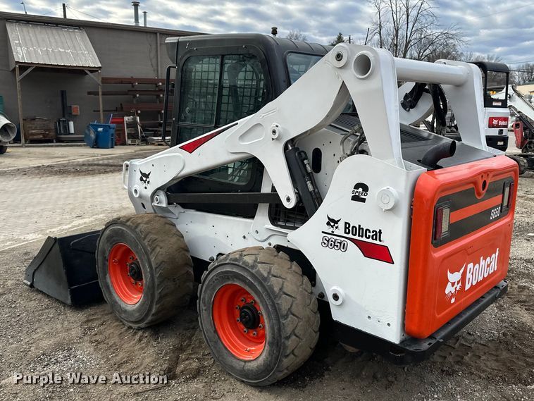 image for item DV0787 2018 Bobcat S650 skid steer loader