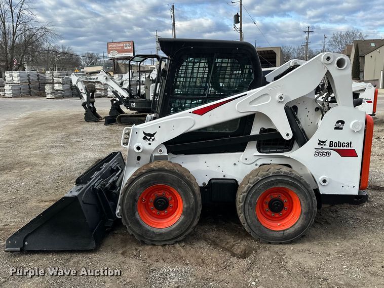 image for item DV0787 2018 Bobcat S650 skid steer loader