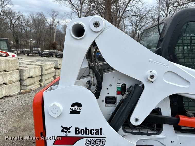 image for item DV0787 2018 Bobcat S650 skid steer loader