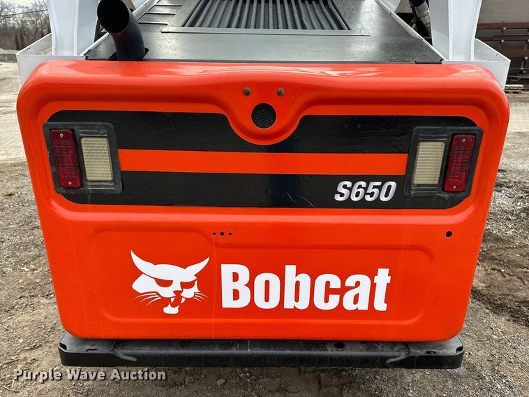 image for item DV0787 2018 Bobcat S650 skid steer loader
