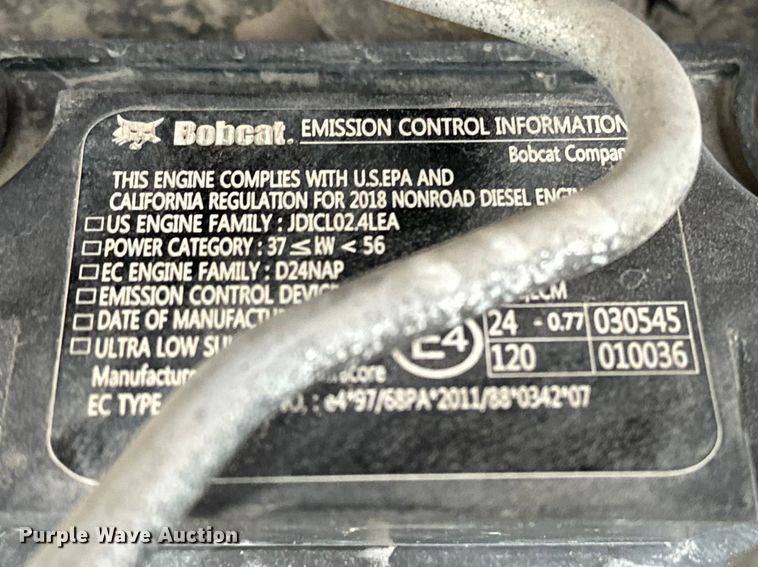 image for item DV0787 2018 Bobcat S650 skid steer loader