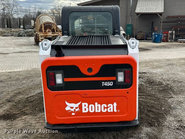image for item DV0788 2015 Bobcat T450 tracked skid steer loader