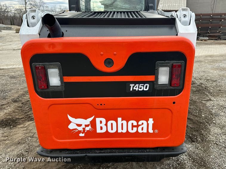 image for item DV0788 2015 Bobcat T450 tracked skid steer loader