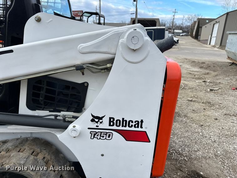 image for item DV0788 2015 Bobcat T450 tracked skid steer loader