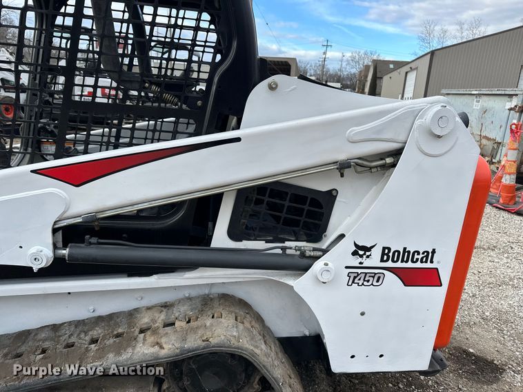 image for item DV0788 2015 Bobcat T450 tracked skid steer loader