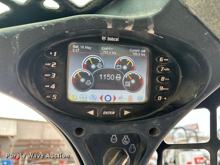 image for item DV0788 2015 Bobcat T450 tracked skid steer loader