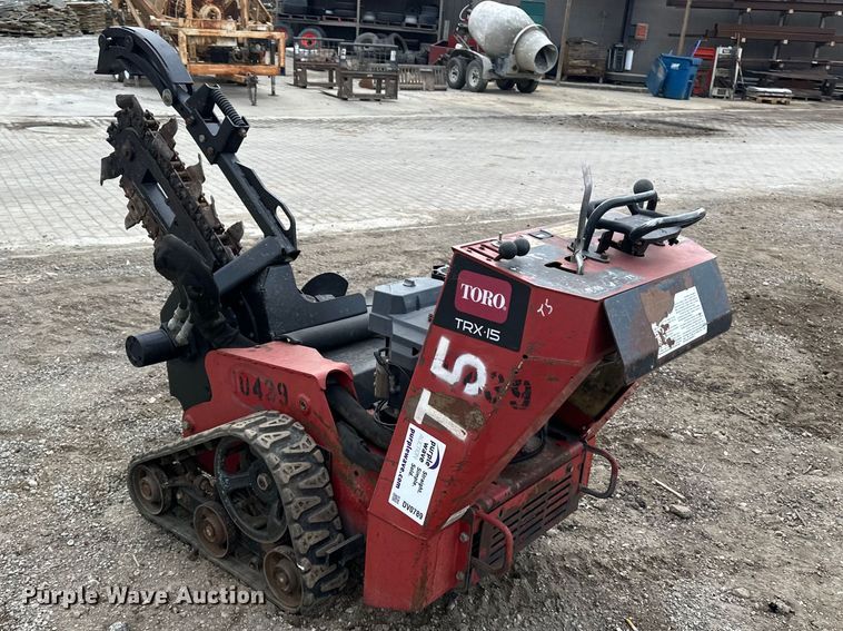 image for item DV0789 Toro TRX15 trencher