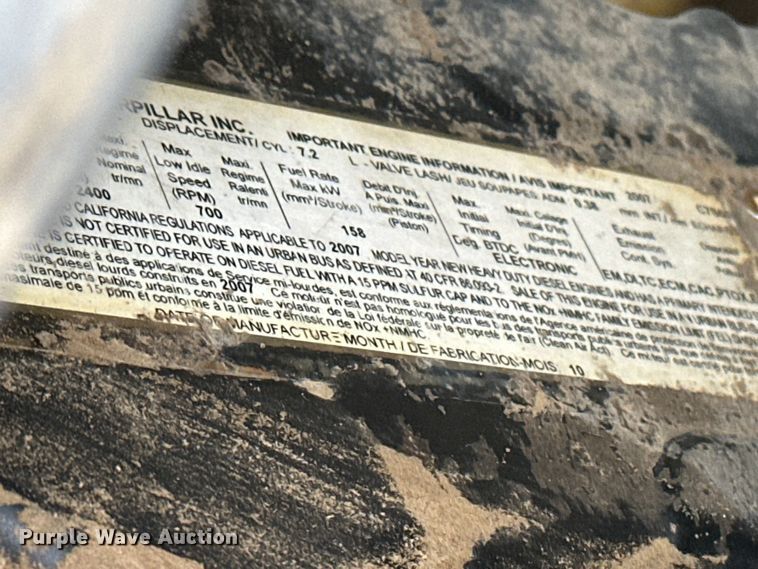 image for item DV0793 2008 Ford F750 dump truck