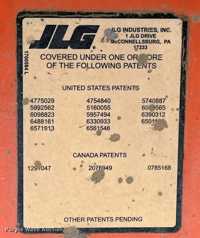 image for item DV0794 2006 JLG 450 Series II boom lift