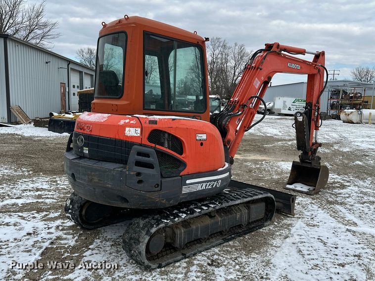 image for item DV0795 2003 Kubota KX121-3 mini excavator