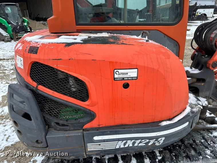 image for item DV0795 2003 Kubota KX121-3 mini excavator