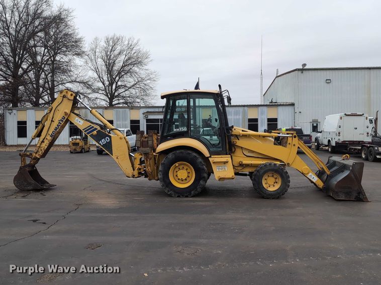 image for item DV0801 2004 Komatsu WB150 backhoe