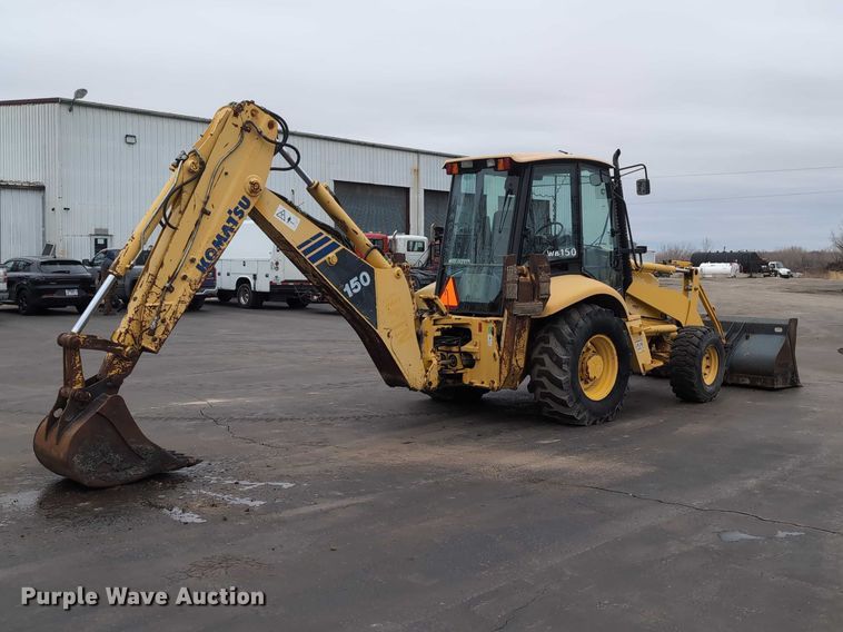 image for item DV0801 2004 Komatsu WB150 backhoe