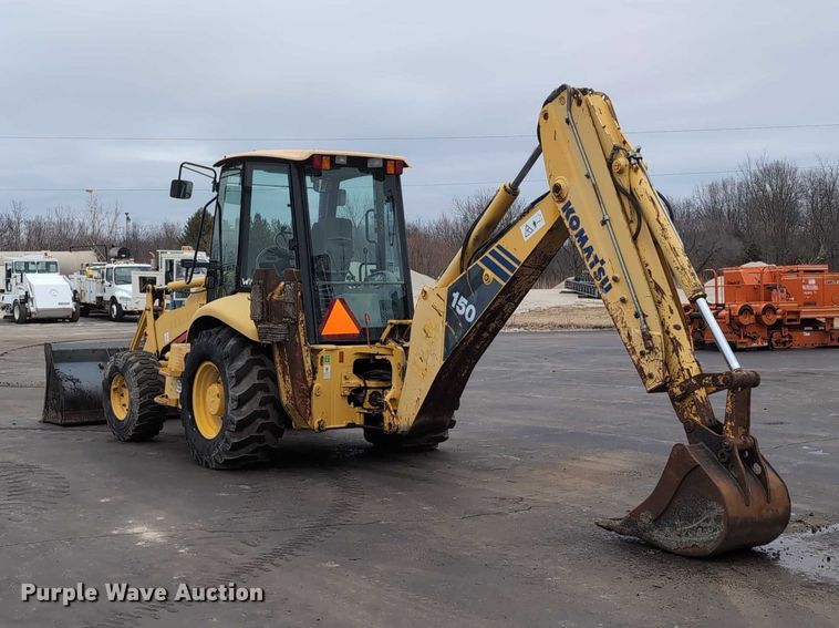image for item DV0801 2004 Komatsu WB150 backhoe