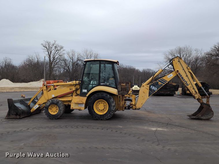 image for item DV0801 2004 Komatsu WB150 backhoe