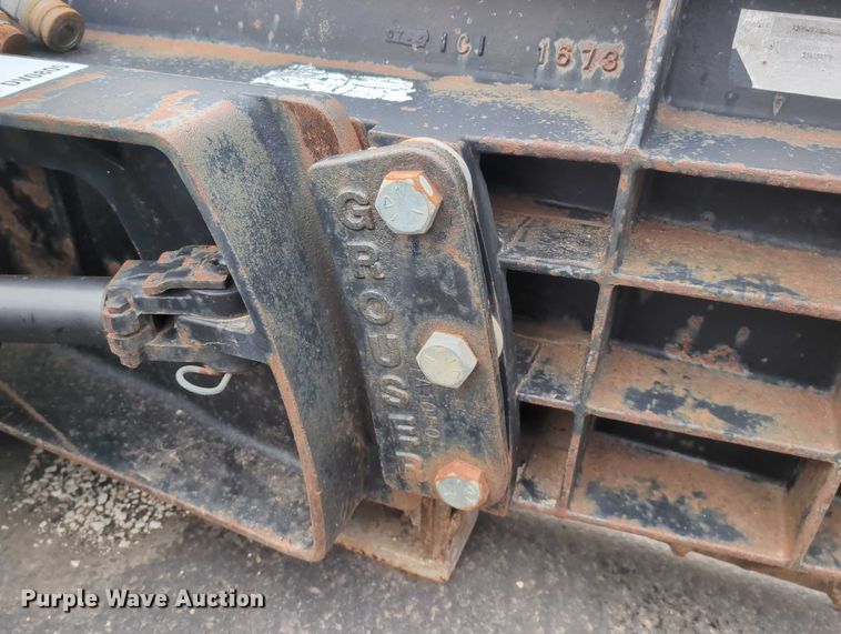 image for item DV0805 Grouser 1300-HAHT-8-EI skid steer dozer blade