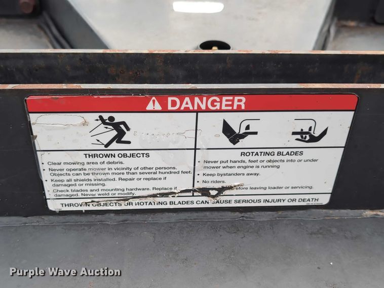 image for item DV0807 Bobcat Mower 72 skid steer finish mower