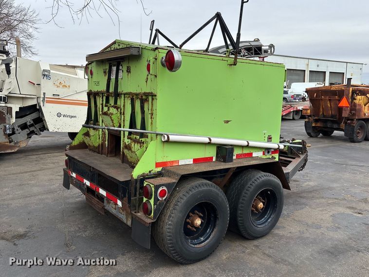 image for item DV0812 1998 Ray-Tech RC 8000 asphalt reclaimer trailer