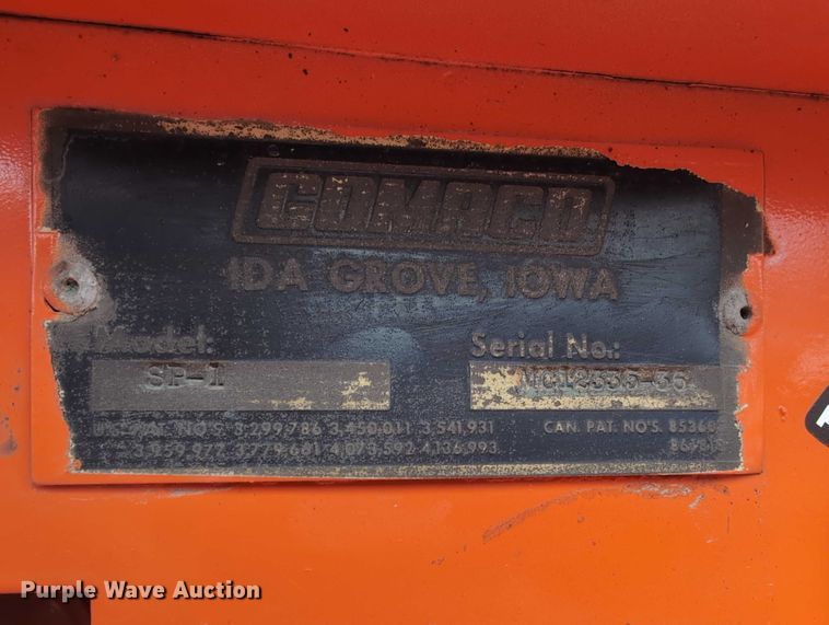 image for item DV0826 Gomaco Scaraplane I milling machine