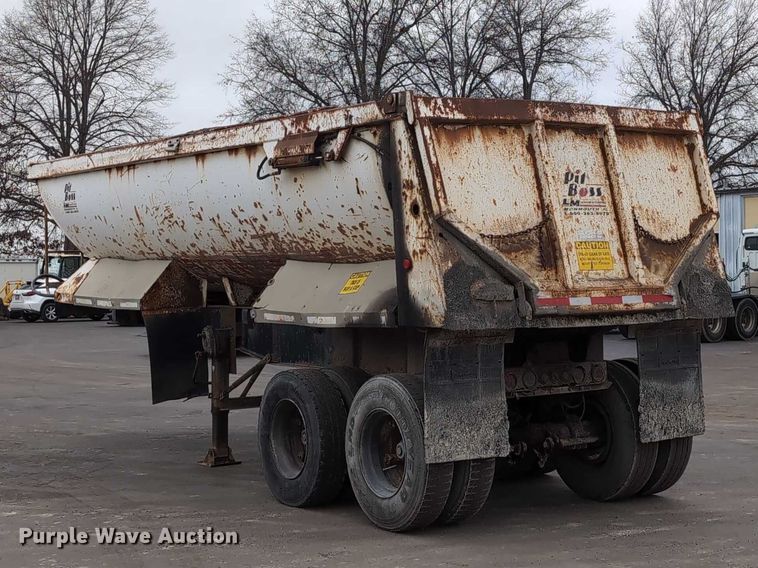 image for item DV0833 1975 Ravens Metal end dump trailer