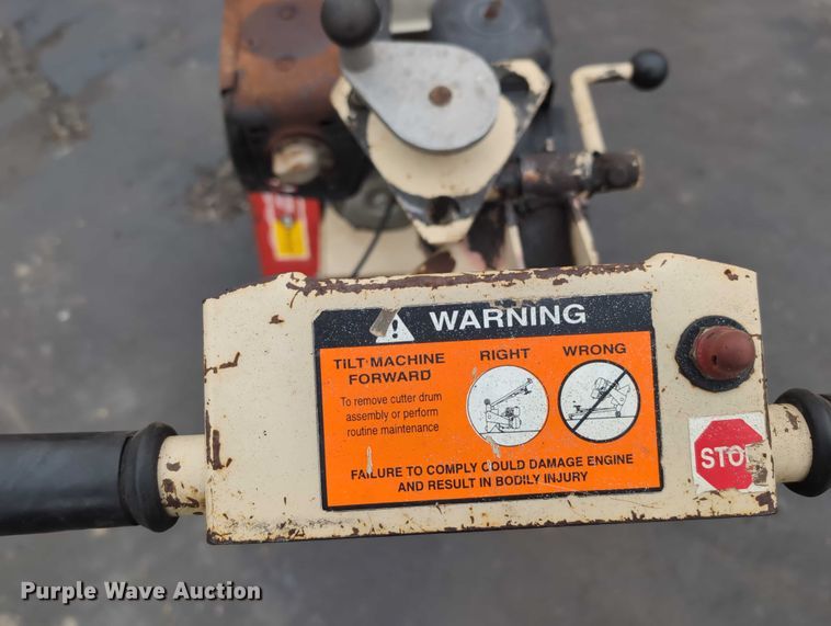 image for item DV0835 Edco CPM8-9H walk behind scarifier