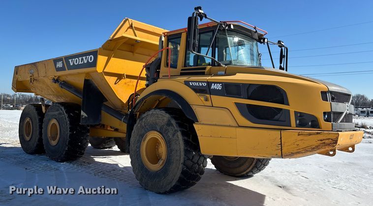 image for item DW7488 2018 Volvo A40G articulated haul truck