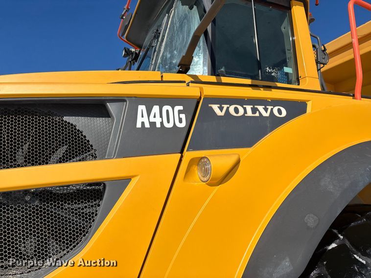 image for item DW7488 2018 Volvo A40G articulated haul truck
