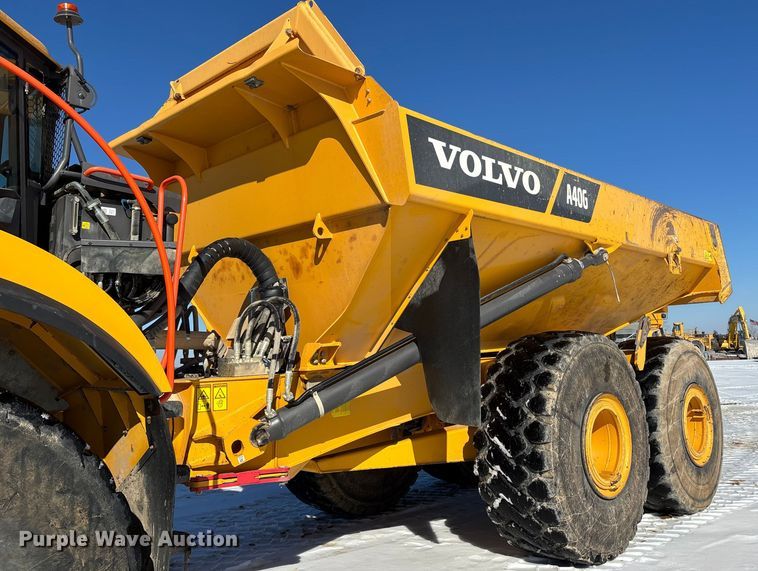 image for item DW7488 2018 Volvo A40G articulated haul truck