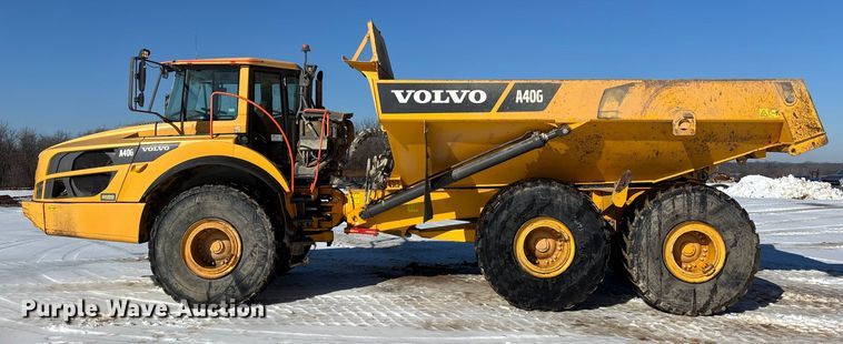 image for item DW7489 2018 Volvo A40G articulated haul truck