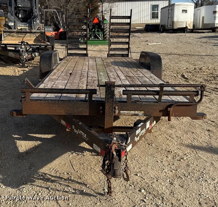 image for item DZ4298 2015 Doolittle XTHD8222 equipment trailer