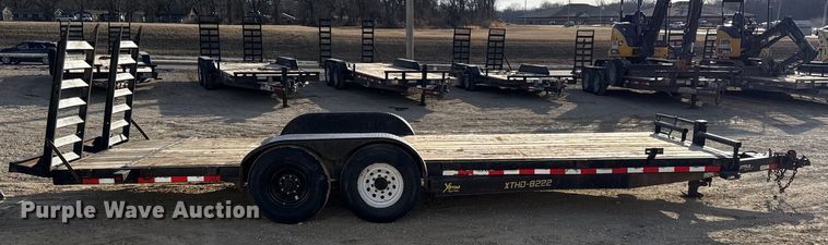 image for item DZ4298 2015 Doolittle XTHD8222 equipment trailer