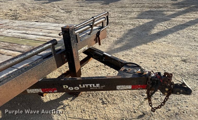 image for item DZ4298 2015 Doolittle XTHD8222 equipment trailer