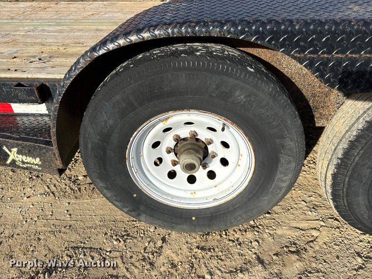 image for item DZ4298 2015 Doolittle XTHD8222 equipment trailer