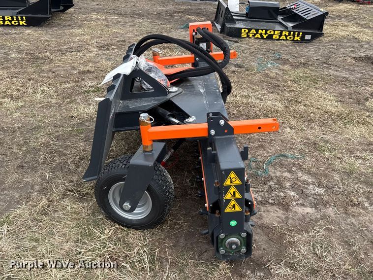 image for item DZ4342 2025 WIG XN-DLP-72 skid steer power rake