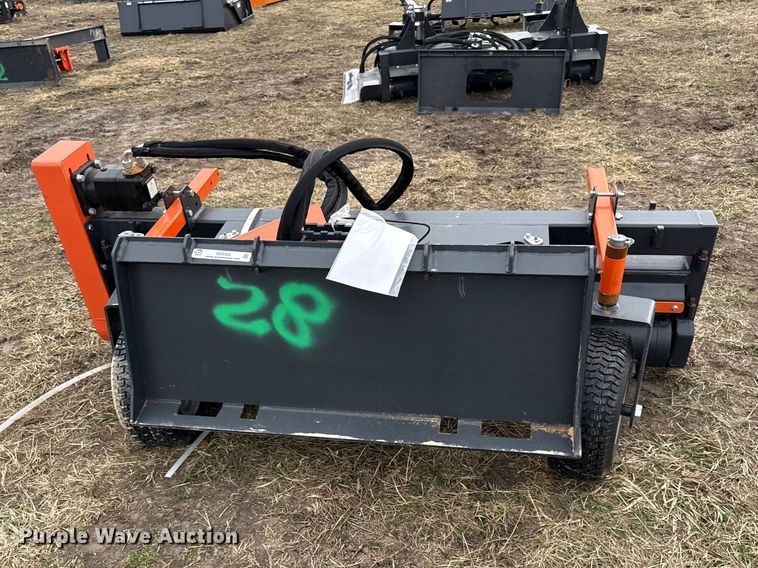 image for item DZ4342 2025 WIG XN-DLP-72 skid steer power rake