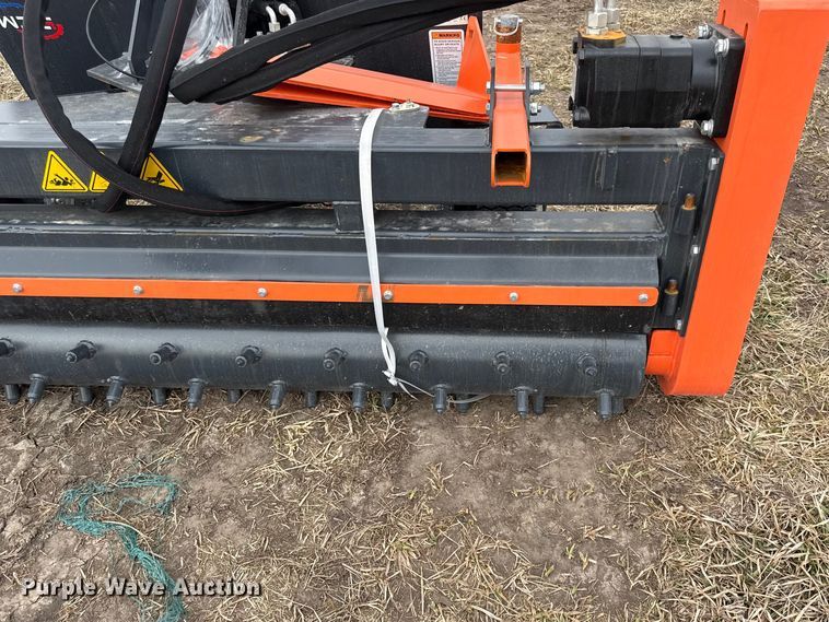 image for item DZ4342 2025 WIG XN-DLP-72 skid steer power rake