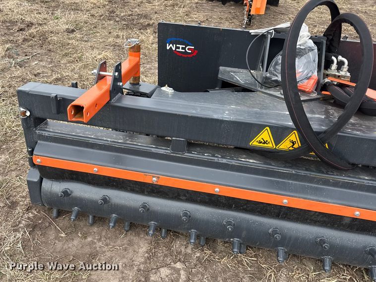 image for item DZ4342 2025 WIG XN-DLP-72 skid steer power rake