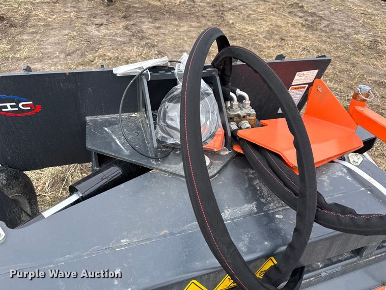 image for item DZ4342 2025 WIG XN-DLP-72 skid steer power rake